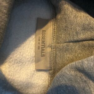 Essentials Fear of God hoodie large